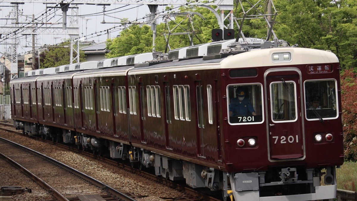 能勢電 70系71f正雀工場出場試運転 2nd Train鉄道ニュース