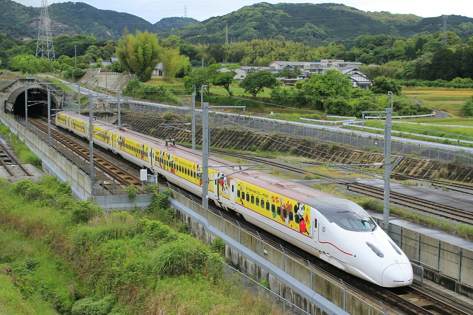 【JR九】Waku Waku Trip 新幹線(ミッキー新幹線)運行開始の拡大写真