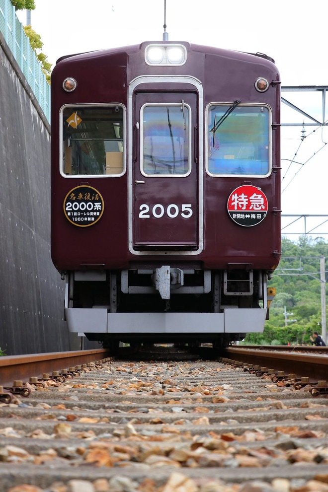 【能勢電】さよなら1753×4R記念撮影会を日生中央駅留置線で撮影した写真