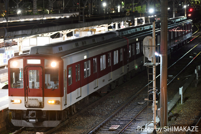 【近鉄】1400系 FC07 出場回送を塩浜駅で撮影した写真