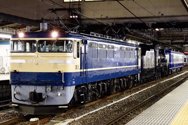 【JR東】D51-498大宮総合車両センター入場配給を高崎駅で撮影した写真