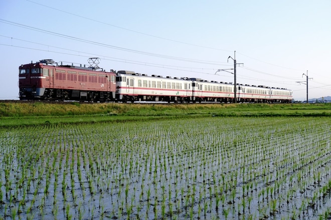 【JR東】八戸線で使用されていたキハ40/48廃車回送を不明で撮影した写真