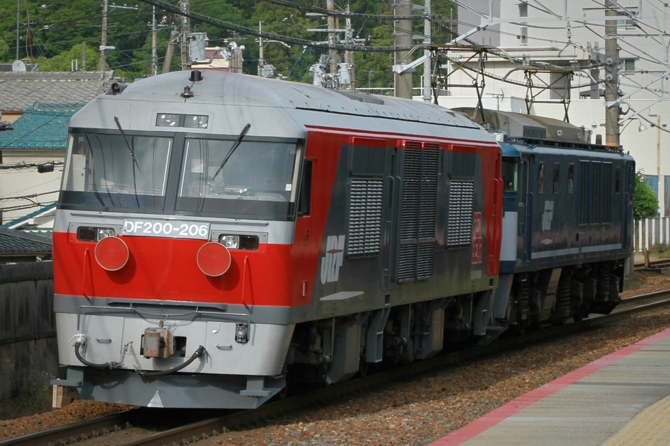 【JR貨】DF200-206甲種輸送の拡大写真