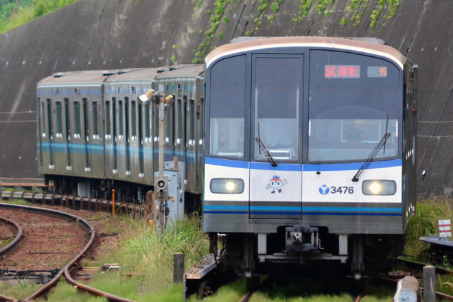 【横市交】3000R形3471F試運転を上永谷駅で撮影した写真