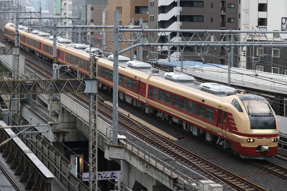 【JR東】E653系カツK70編成 団体臨時列車で上野東京ライン初入線の拡大写真