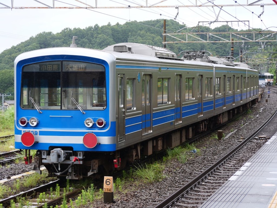 【伊豆箱】5000系5505編成 大場工場入場甲種輸送の拡大写真