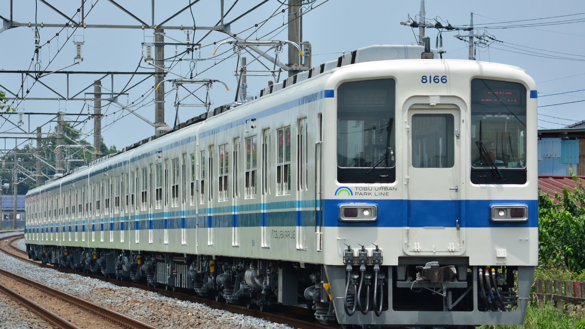 東武】8000系8166F 南栗橋工場出場 |2nd-train鉄道ニュース