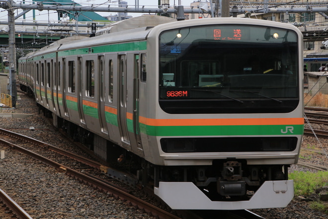 【JR東】E231系ヤマU33編成 新前橋車輪転削返却回送