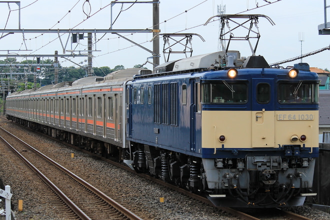 【JR東】205系M51編成海外譲渡配給を東松戸駅で撮影した写真