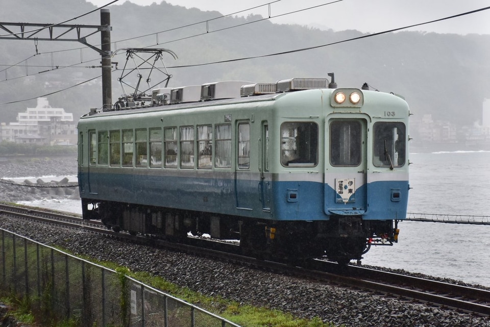 【伊豆急】100系クモハ103号車 団体臨時列車 運転の拡大写真