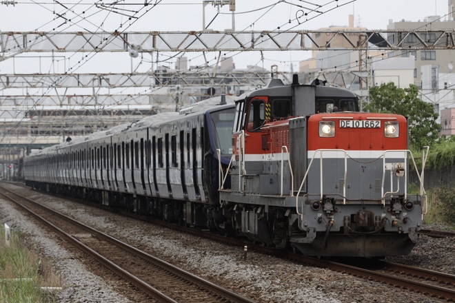 【相鉄】12000系12104F 甲種輸送を平塚～相模貨物間で撮影した写真