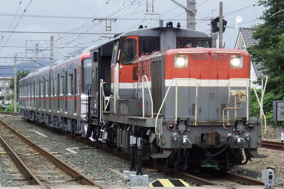 【名鉄】新型車両9500系9501F甲種輸送の拡大写真