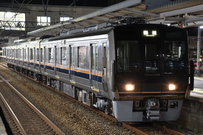 【JR西】207系S22編成網干総合車両所本所出場を東加古川駅で撮影した写真