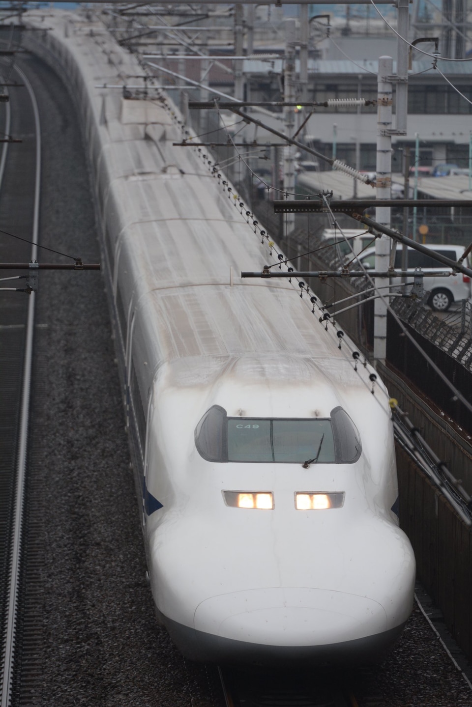 【JR海】700系C49編成 廃車回送の拡大写真