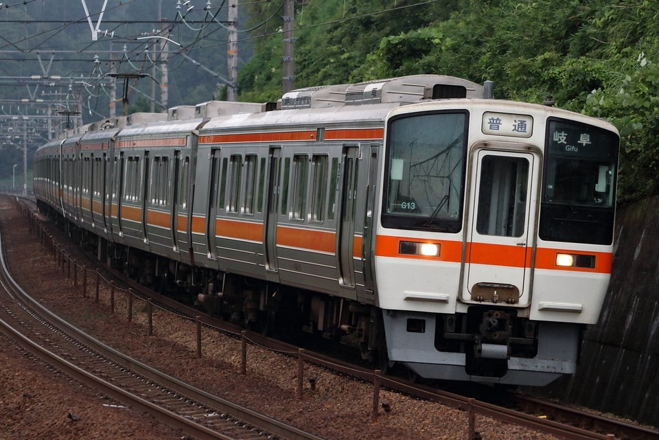 【JR海】311系使用の静岡発岐阜行き臨時列車の拡大写真