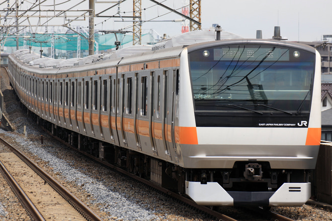 【JR東】E233系トタT12編成東大宮センター出場を西浦和駅で撮影した写真
