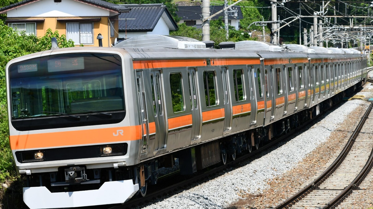 JR東】E231系元ミツB1編成が武蔵野線転用工事を終えて長野出場 |2nd