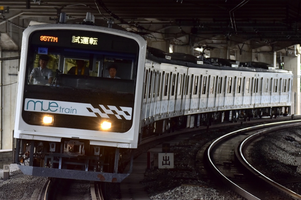 【JR東】209系「Mue-Train」 成田線試運転(201907)の拡大写真