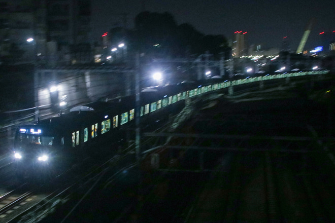 【相鉄】12000系 JR線直通試運転で品川へ入線