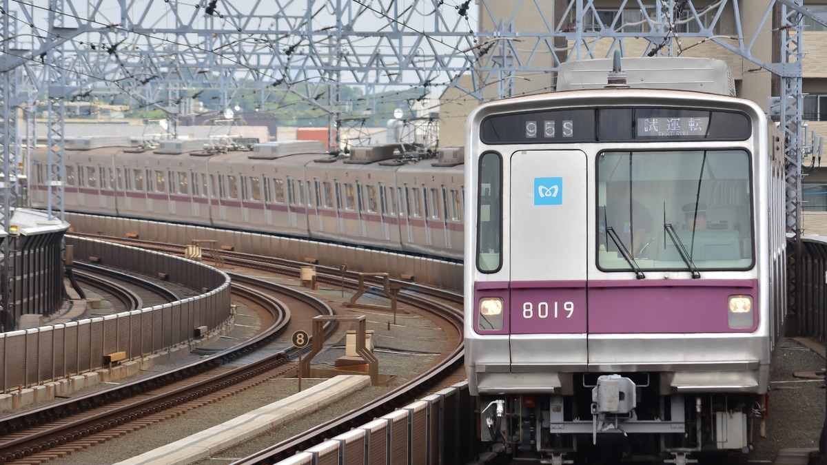 メトロ】8000系8119F出場試運転 |2nd-train鉄道ニュース