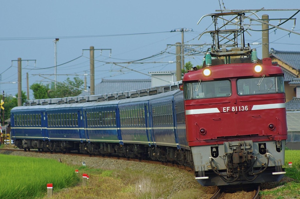 【JR東】急行津軽で使用された12系客車返却の拡大写真