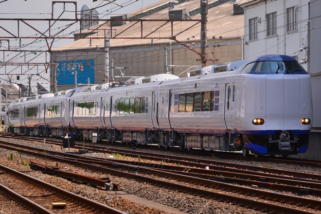 【JR西】271系HA653+HA654編成 出場試運転を徳庵駅で撮影した写真