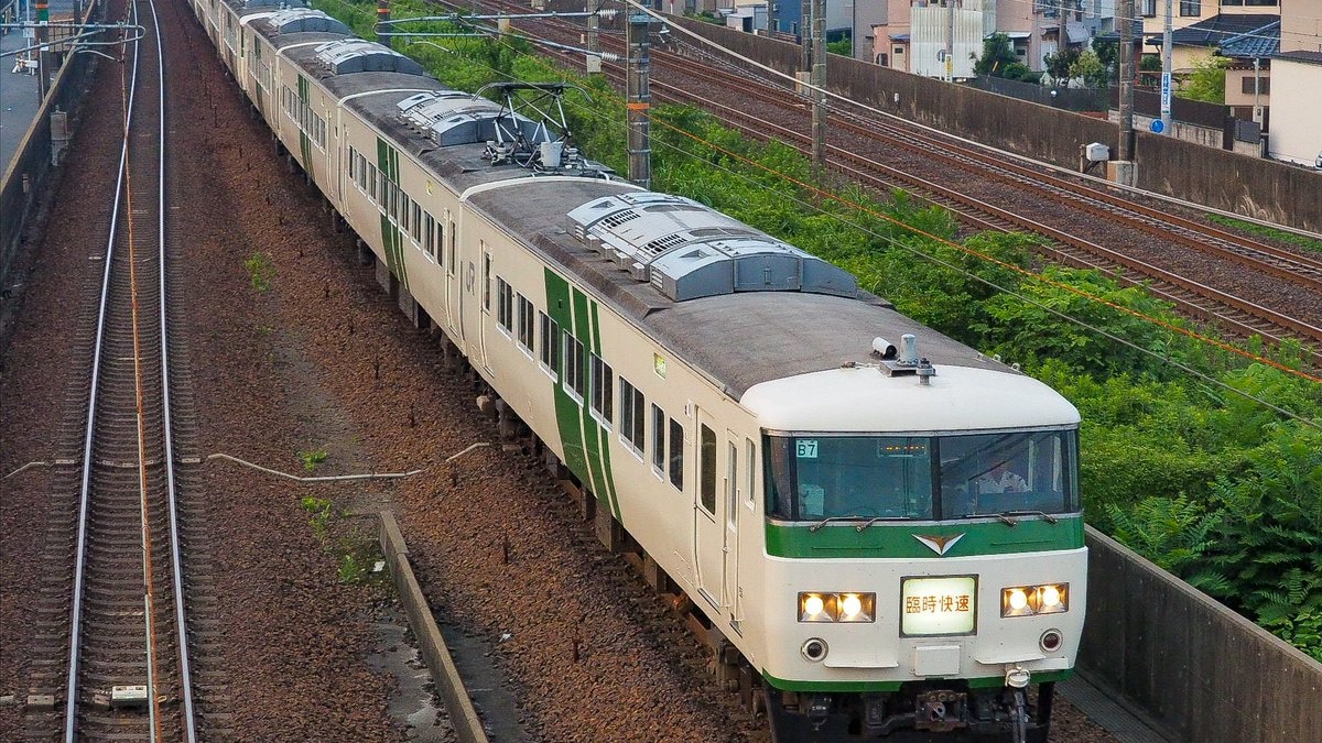 さよなら快速ムーンライトながら 185系 横浜・大垣・名古屋駅