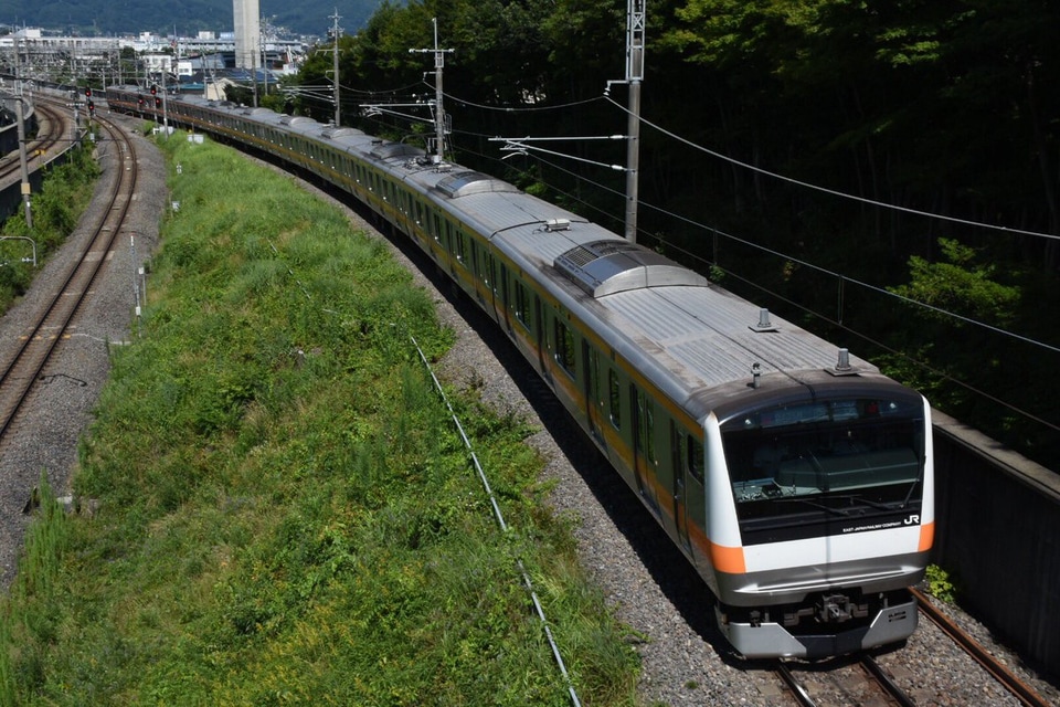 【JR東】E233系T42編成長野入場回送の拡大写真