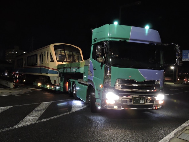 【近江】700系「あかね号」廃車陸送を不明で撮影した写真