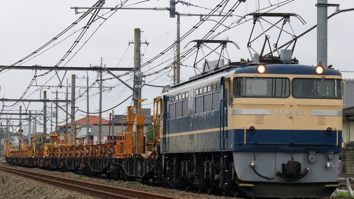 EF65 501 加工 EF65 501[関]をつくる - (16番)EF65＋20系あさかぜ