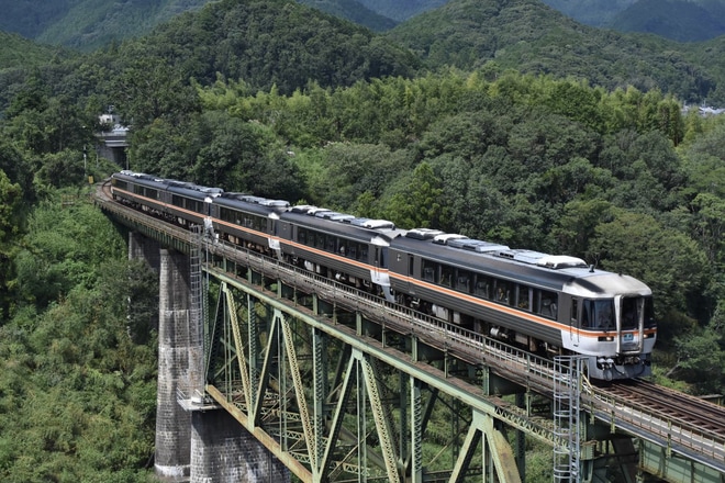 【JR海】熊野大花火大会 臨時列車(2019)を三瀬谷～滝原間で撮影した写真