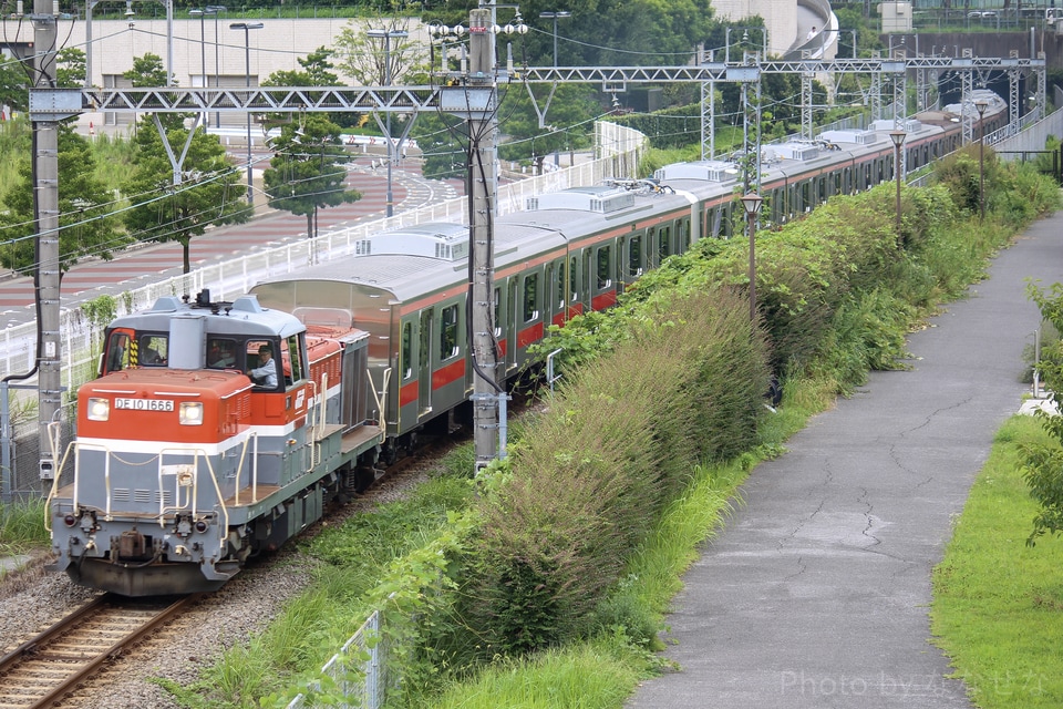 【東急】5050系5178Fほか11両 甲種輸送の拡大写真
