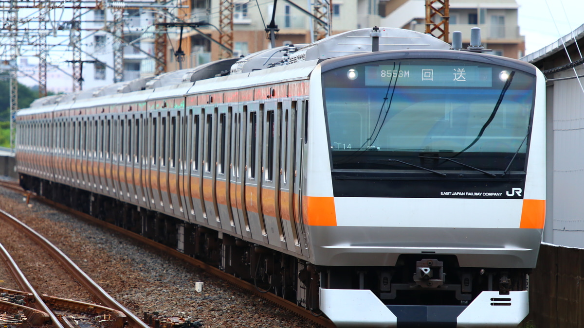 Jr東 E233系トタt14編成 東大宮センター入場 2nd Train鉄道ニュース