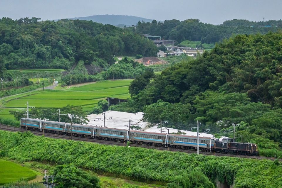 【JR九】キハ31の6両が廃車回送の拡大写真