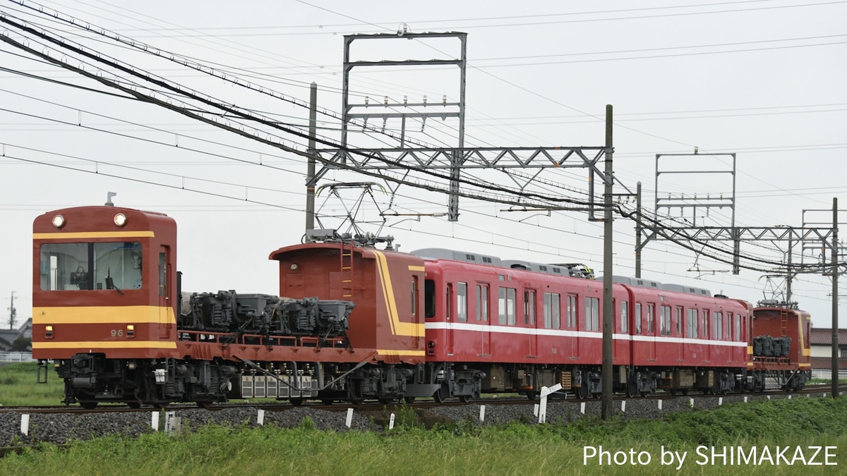 養老鉄道（近鉄Ｇ.）600系 Ｄ04 京急色 鉄コレベース加工品 - 鉄道