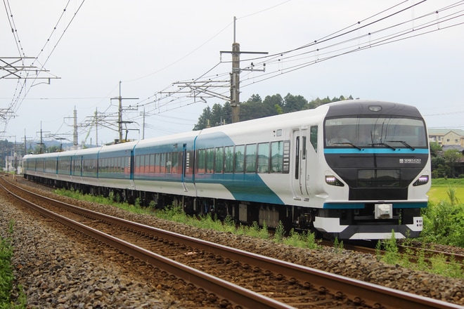 【JR東】E257系NA-03編成宇都宮線試運転を矢板～片岡間で撮影した写真
