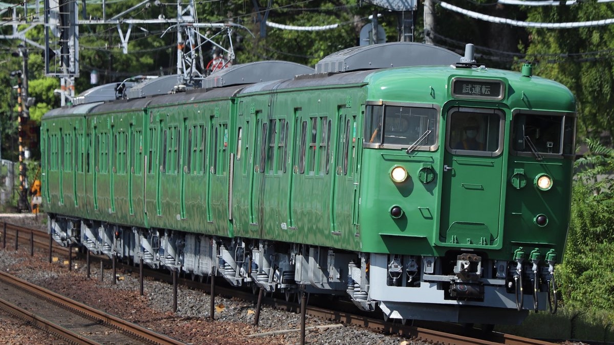 国鉄　鉄道部品　МＥ３８型ブレーキ弁　１１３系　４８５系　電車　解体パーツ　着払 MA 113系 網干総合車両所 F6編成 4両セット 品番:A9571 MICROACE