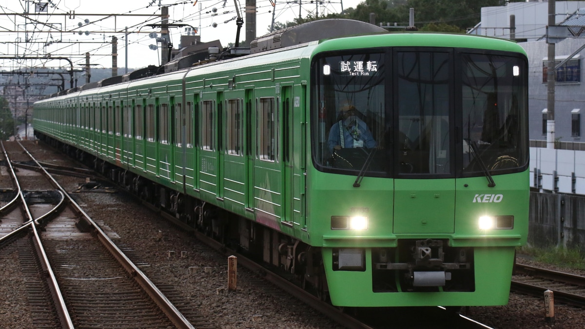 京王】8000系8713F(高尾山トレイン) 調整試運転 |2nd-train鉄道ニュース