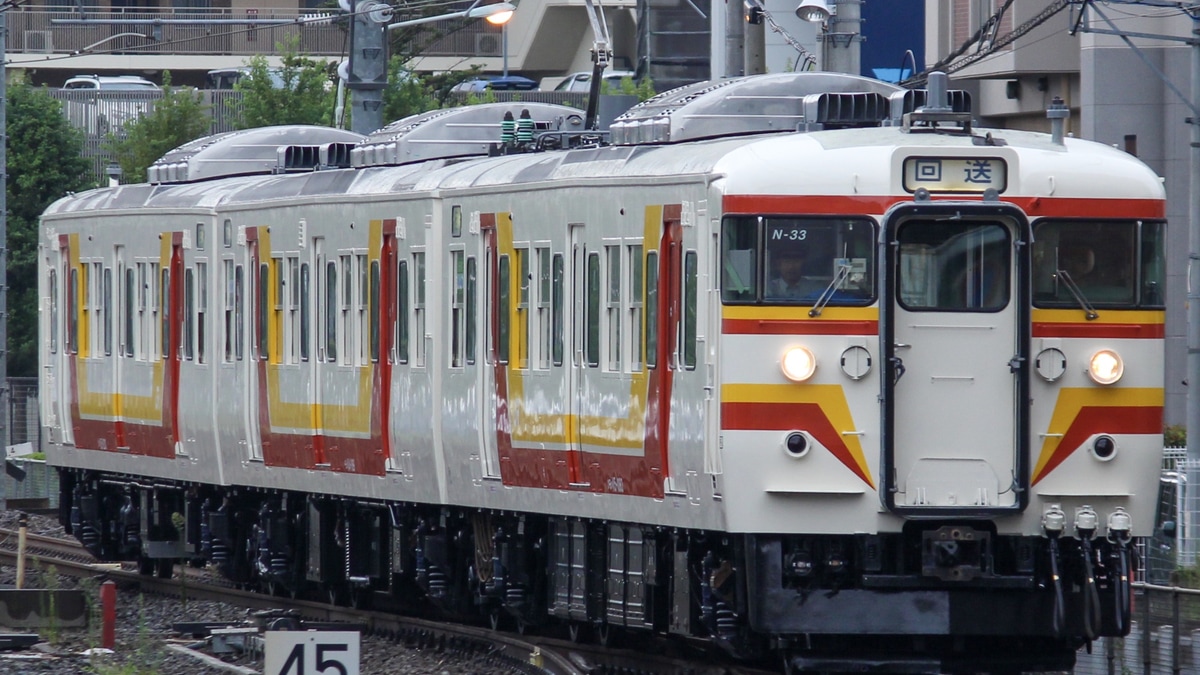 JR東】115系N33編成‪ “旧弥彦色” 大宮総合車両センター出場 |2nd-train‬