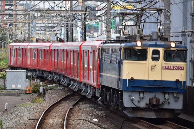【メトロ】2000系2113F甲種輸送 を桜木町駅で撮影した写真