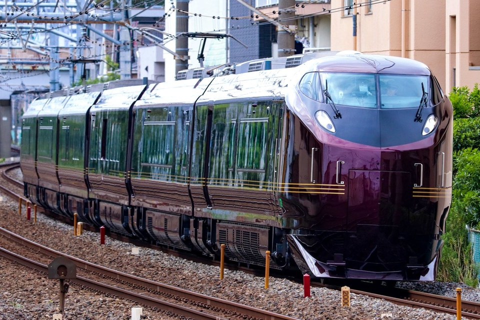 【JR東】E655系(TR車組み込み)の茨城国体お召し列車運転に伴う試運転の拡大写真