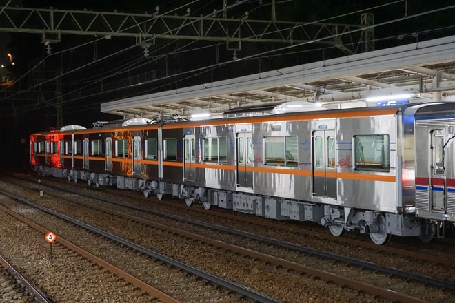 【京成】3100形3151編成後方3両 J-TREC出場回送を南太田駅で撮影した写真