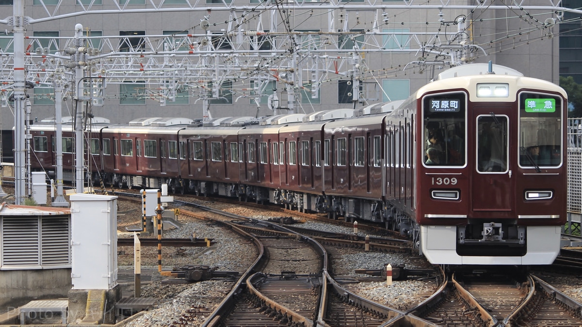 阪急 1300系1309f営業運転開始 2nd Train鉄道ニュース