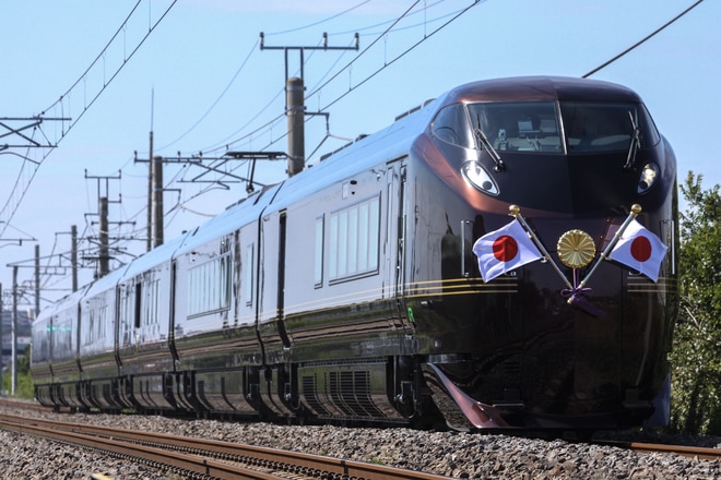 【JR東】茨城国体開会式開催に伴うE655系使用の常磐線お召し列車運転