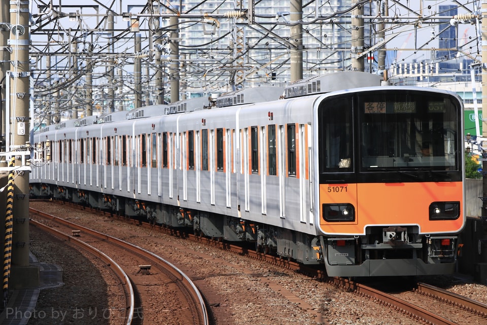 【東武】50070系51071編成 営業運転復帰の拡大写真