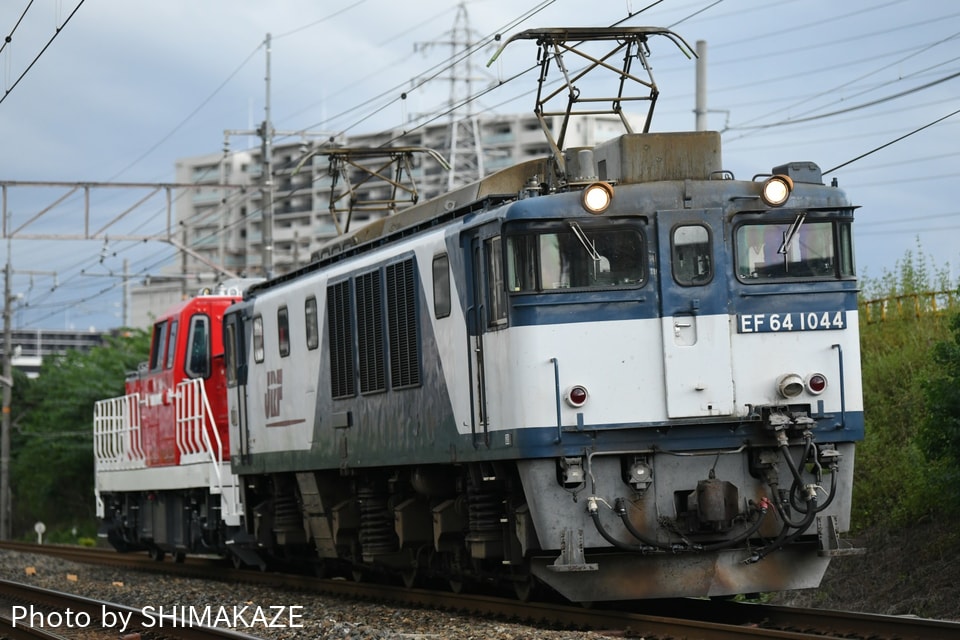 【JR貨】DD200-4 甲種輸送の拡大写真