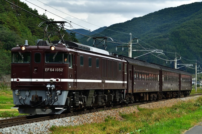 【JR東】飯山線開通90周年号旧型客車返却回送を不明で撮影した写真