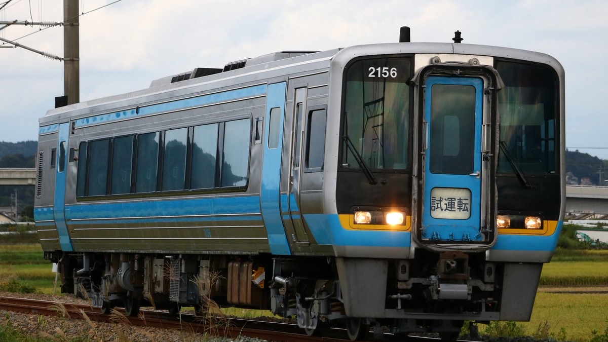 JR四】2000系2156多度津工場出場試運転 |2nd-train鉄道ニュース