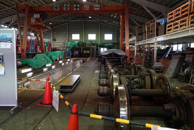 【富士急】富士急電車まつり2019を電車修理工場で撮影した写真