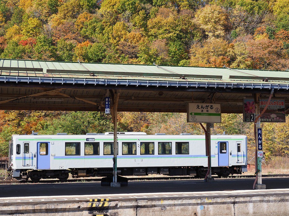 【JR北】キハ150が石北本線で試運転の拡大写真